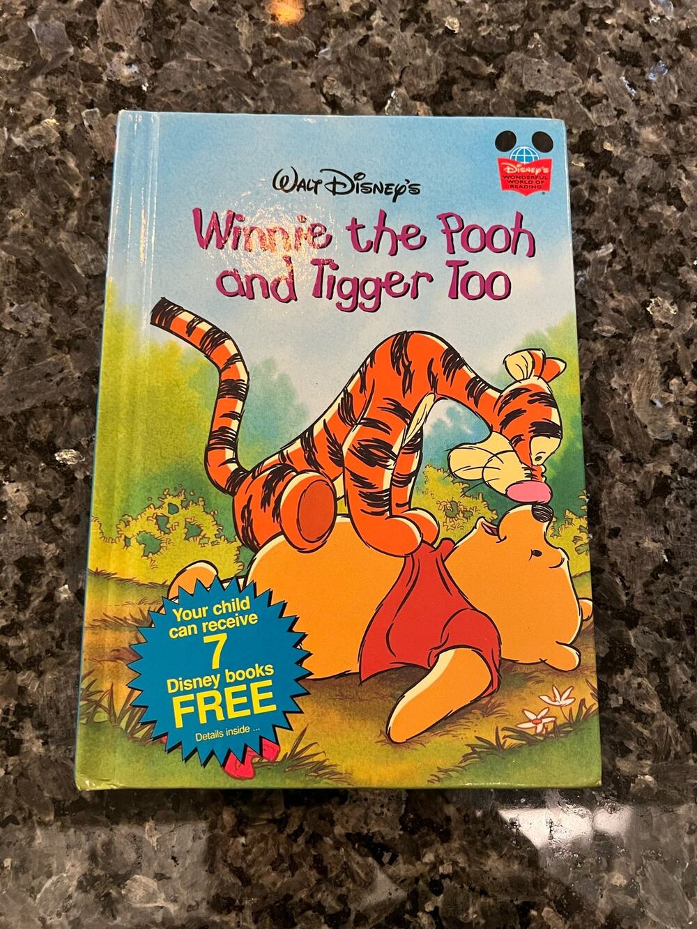 Walt Disney's Winnie the Pooh And Tigger Too Hardcover book